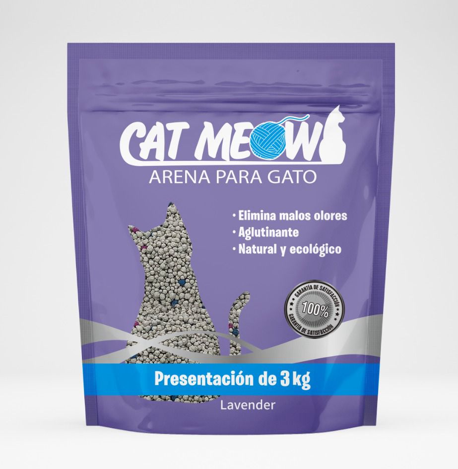 Arena para gato Ecofriendly Caja 9kg Aglutinante - BioGato Arena para Gatos